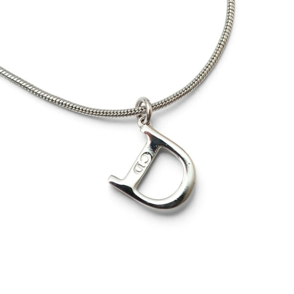 Christian Dior necklace, silver.